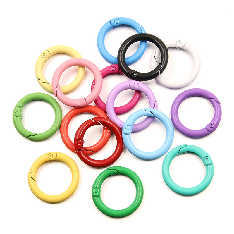 Jewelry Making Material - 5-20pcs Colorful Spring O Rings Round
