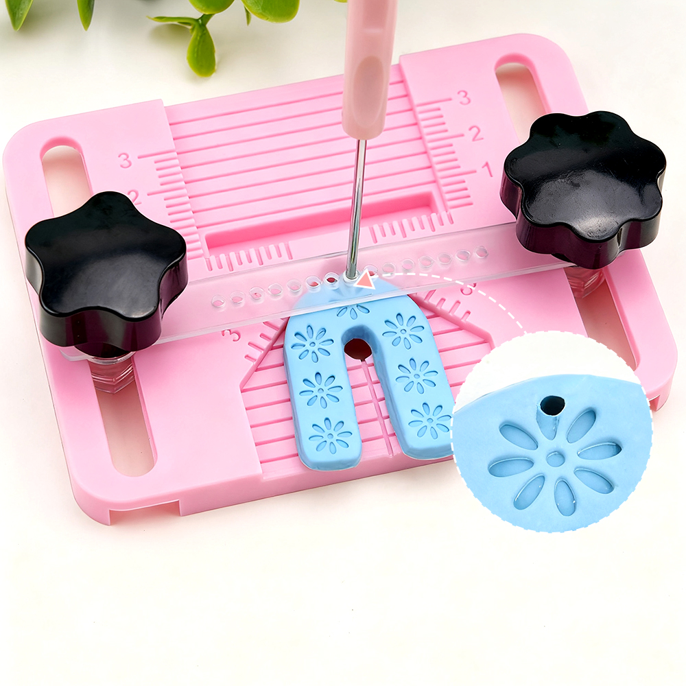 Jewelry Making Drill - Polymer Clay Earring Drill Guide Tool
