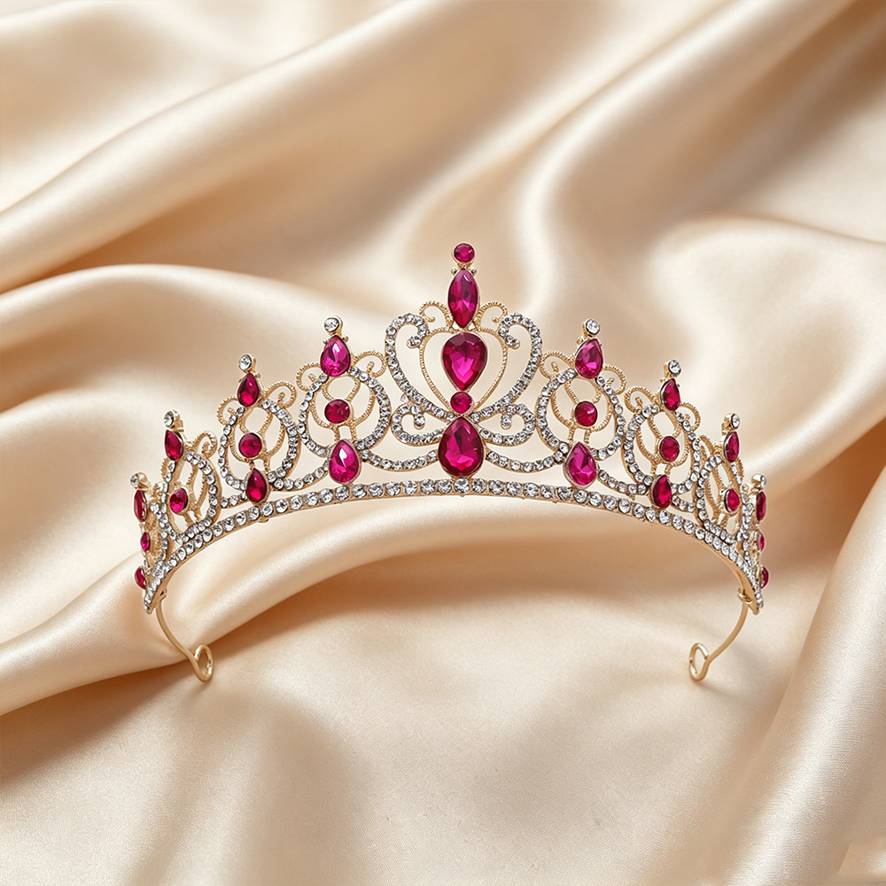 Jewelry Making Party - Luxury Vintage Gold Tiara Crown Elegant