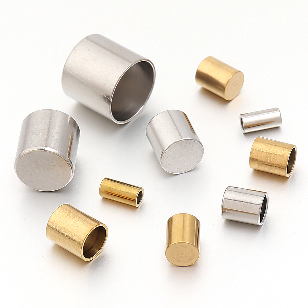 Jewelry Making Material - 10-20pcs/lot 2-10mm Stainless Steel Leather Cord