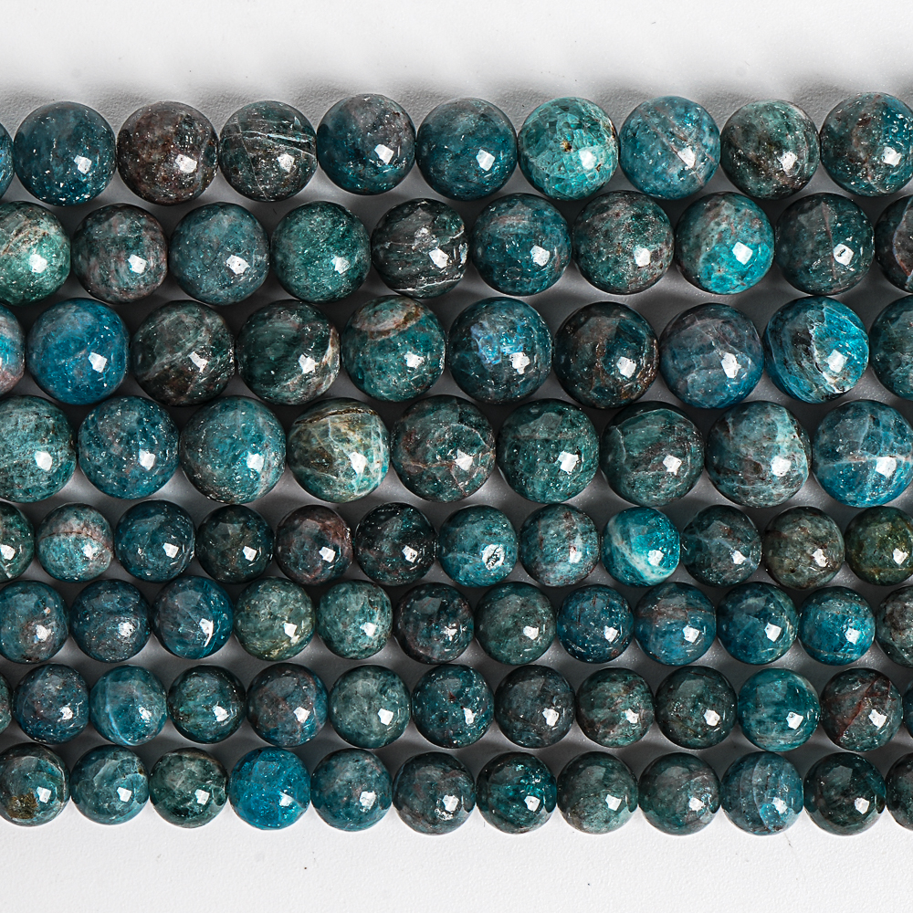 7-8/10mm Natural Apatite Gemst - Jewelry Making Drill ulasan dan harga