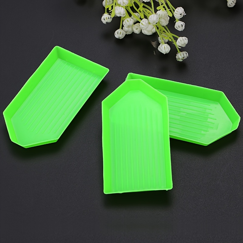 6pcs/set Plastic Diamond Paint - Bead Organizer Tray ulasan dan harga