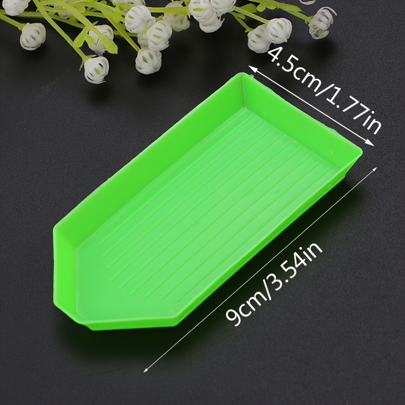 6pcs/set Plastic Diamond Paint - Bead Organizer Tray ulasan dan harga