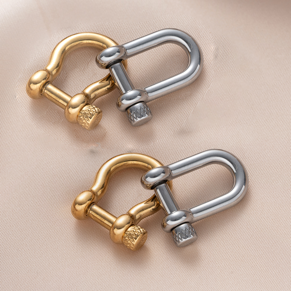 1pcs 304 Stainless Steel D-Rin - Jewelry Making Pins ulasan dan harga
