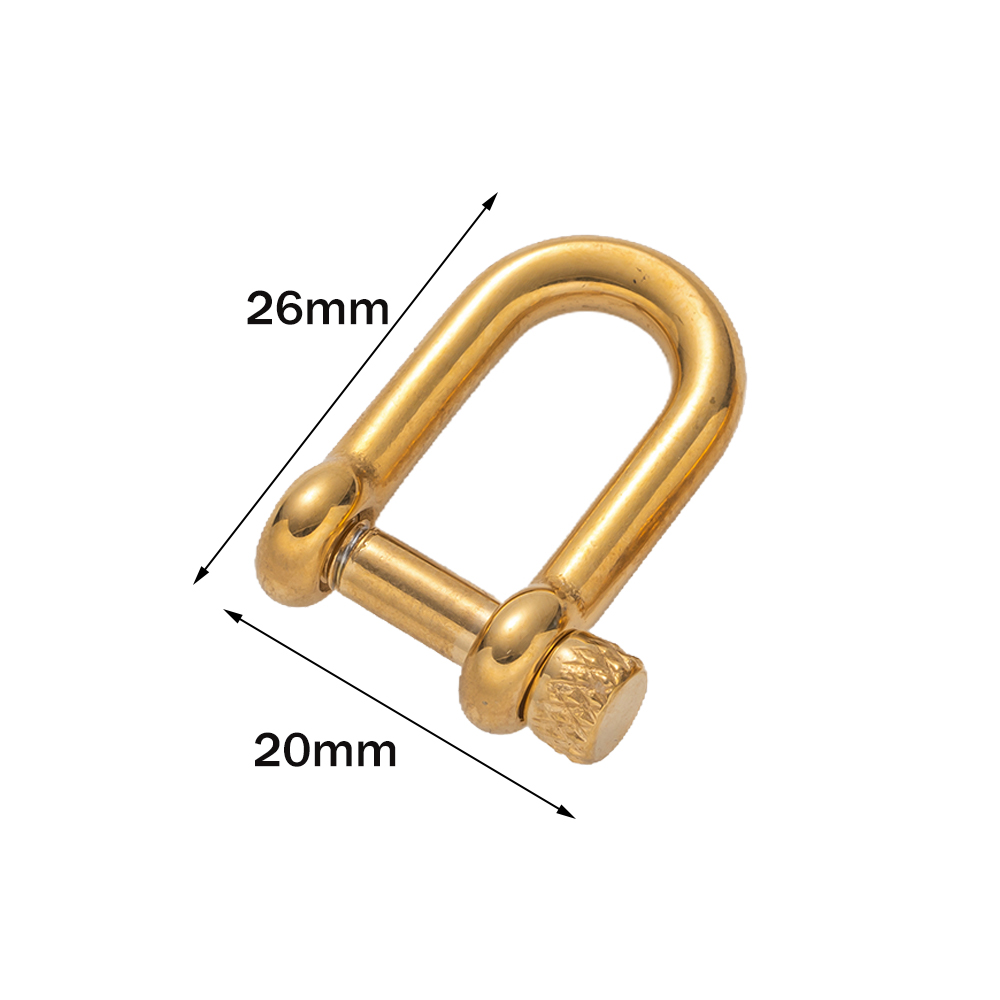 1pcs 304 Stainless Steel D-Rin - Jewelry Making Pins ulasan dan harga
