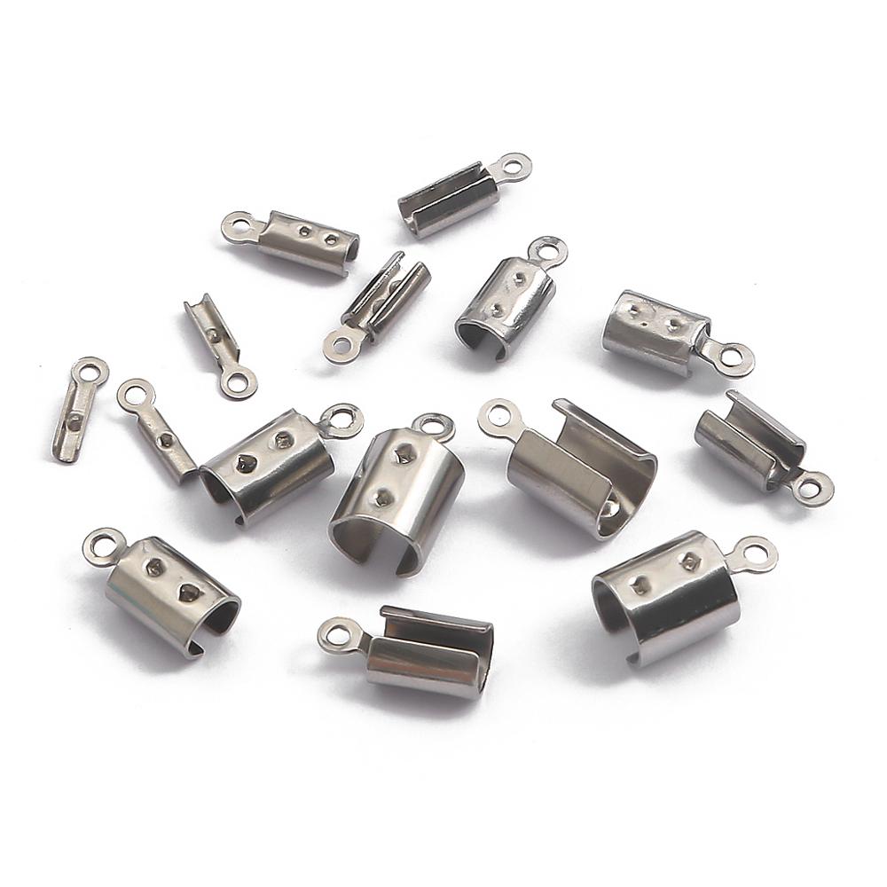 30pcs/lot Stainless Steel leat - Jewelry Making Material ulasan dan harga