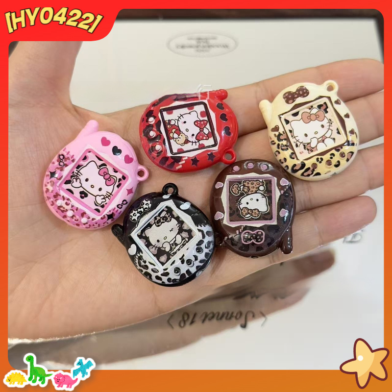 Acrylic Cute Kt Cat Leopard Pr - Jewelry Making Material ulasan dan harga