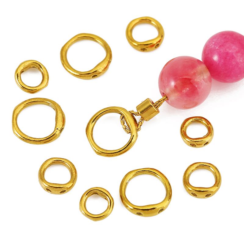 30pcs 5/6/8mm Stainless Steel  - Jewelry Making Material ulasan dan harga