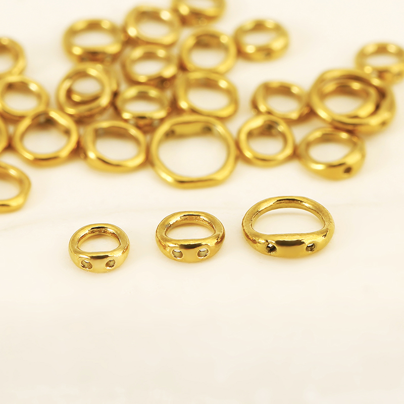 30pcs 5/6/8mm Stainless Steel  - Jewelry Making Material ulasan dan harga