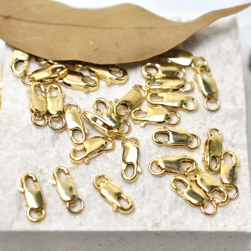 Lobster Clasp 14K Gold Filled  - Jewelry Making Pins ulasan dan harga