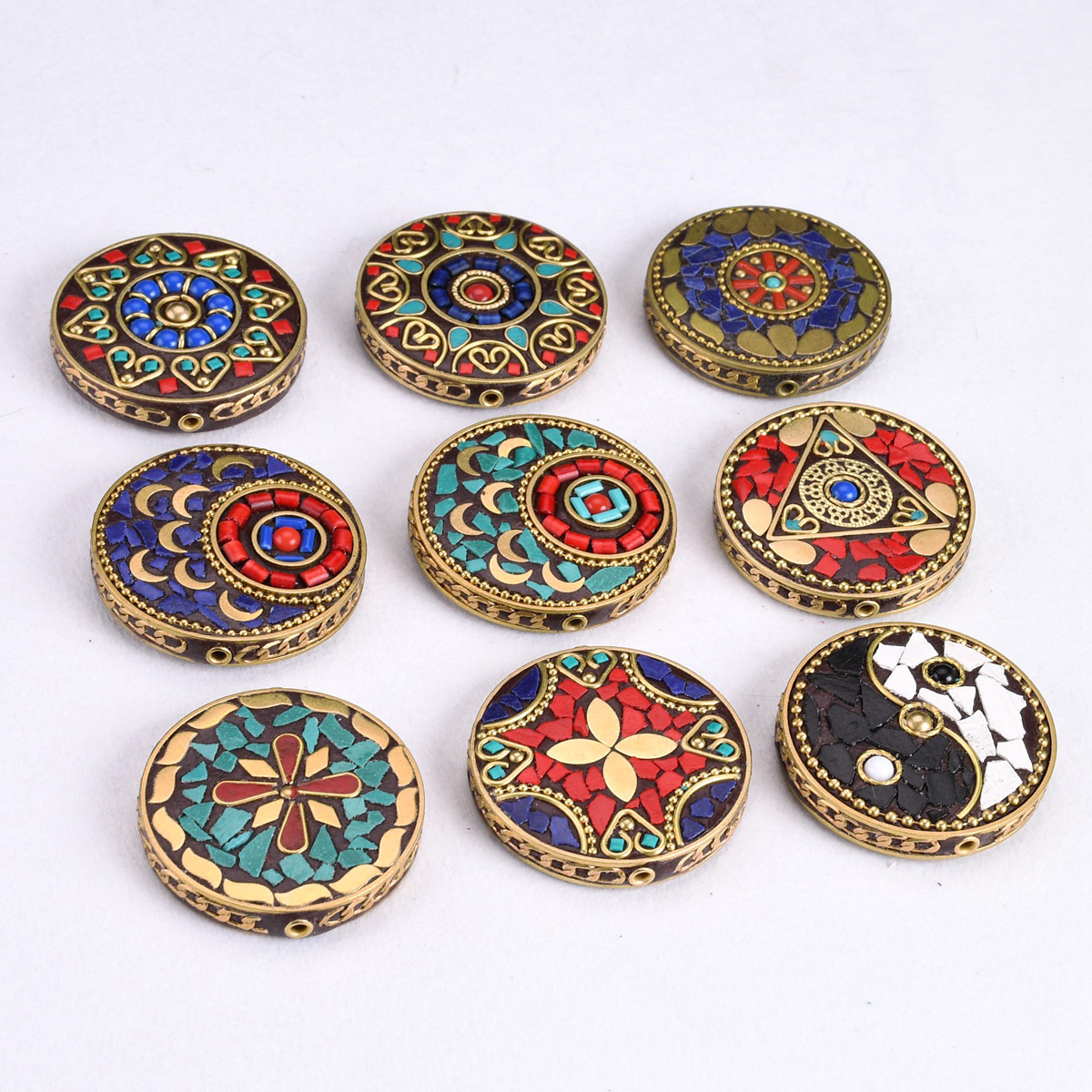 Nepalese Buddhist Handmade Fla - Jewelry Making In Clay ulasan dan harga