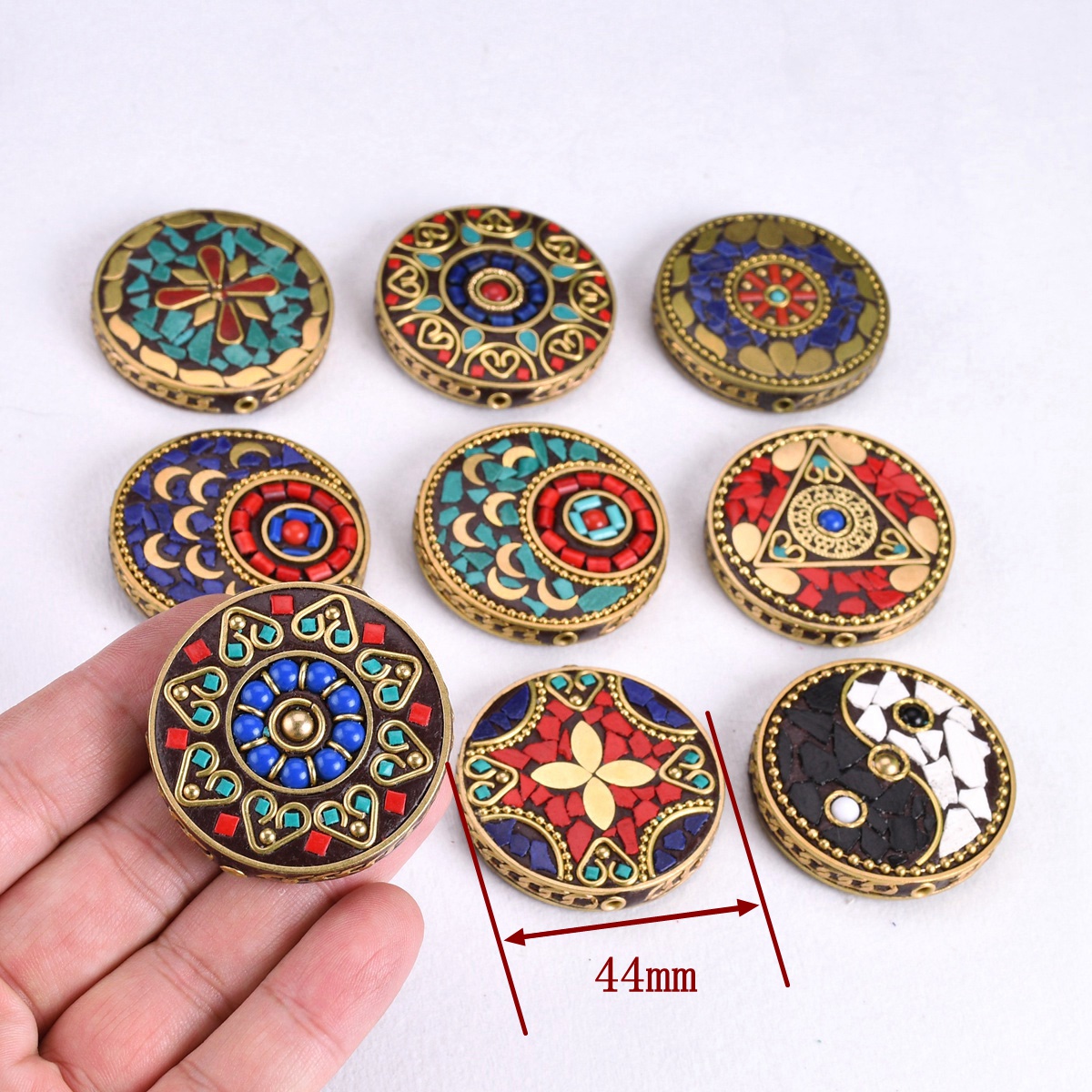 Nepalese Buddhist Handmade Fla - Jewelry Making In Clay ulasan dan harga