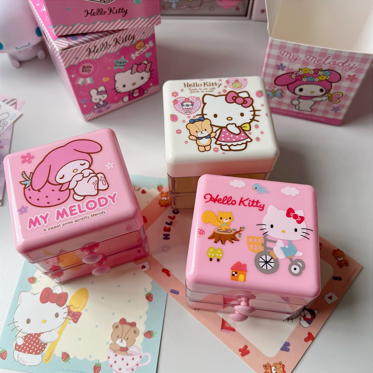 Sanrio Hello Kitty Multifuncti - Bead Organizer Tray ulasan dan harga