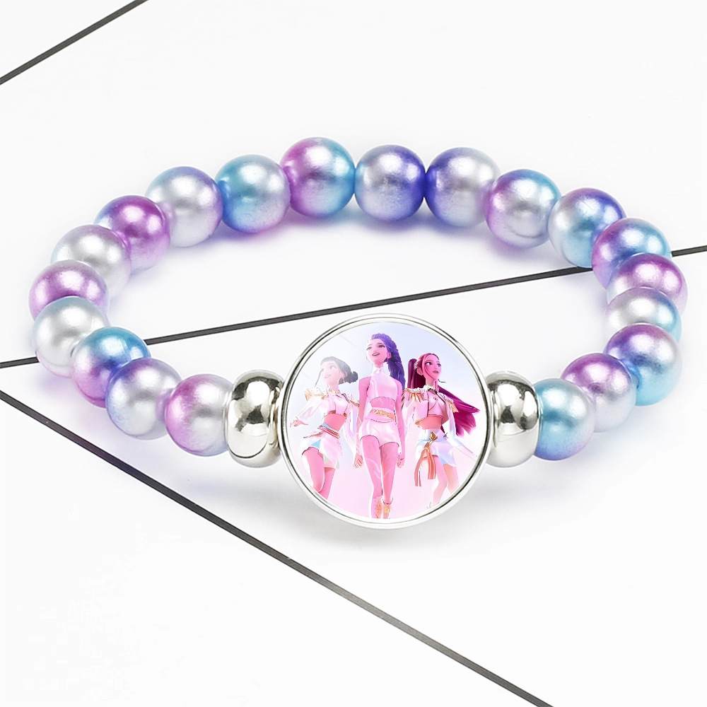 Kpop Idol Beaded Bracelet Rumi - Jewelry Making Party ulasan dan harga