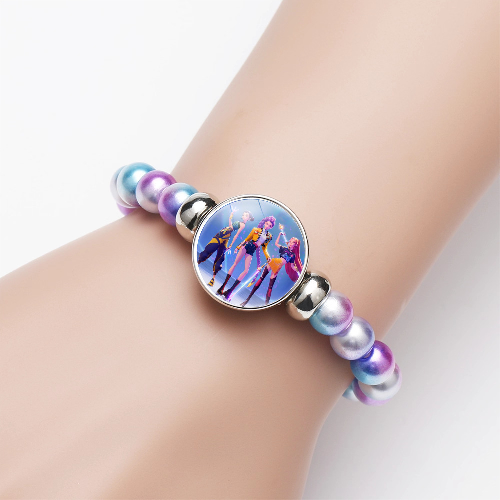 Kpop Idol Beaded Bracelet Rumi - Jewelry Making Party ulasan dan harga