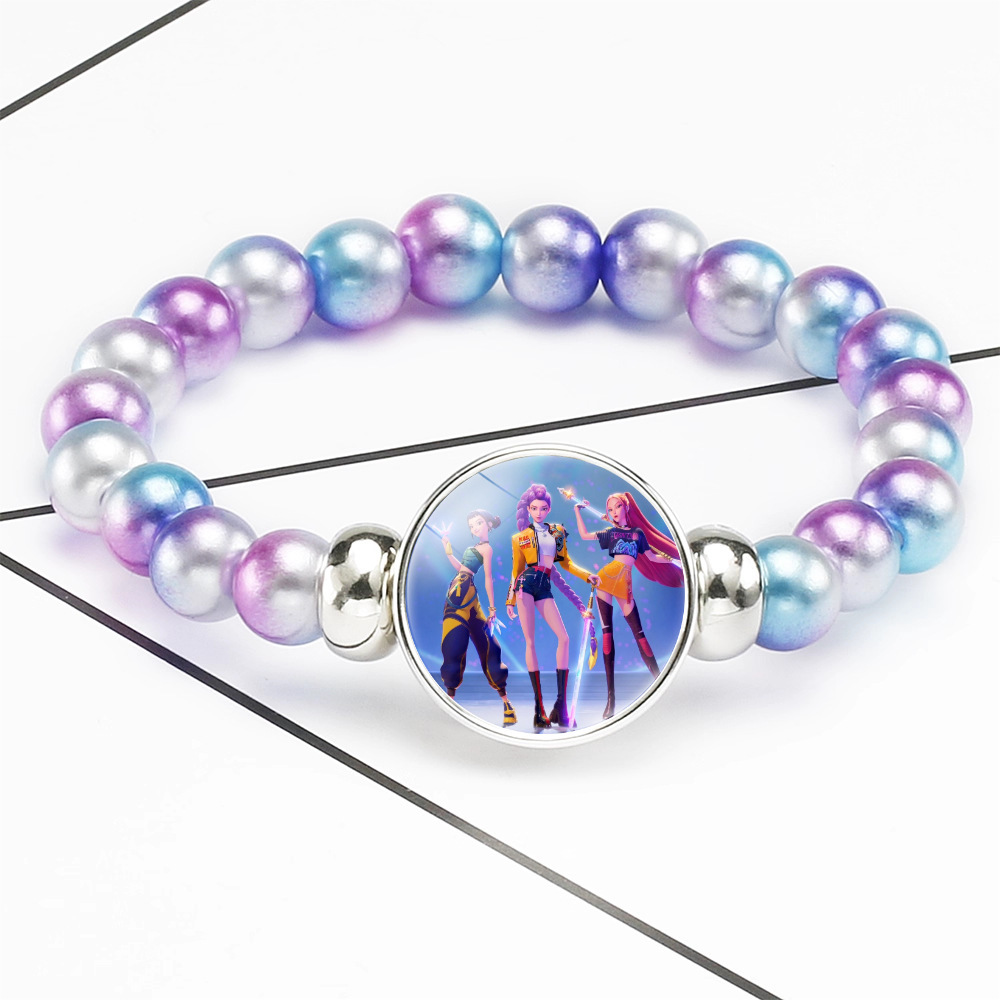 Kpop Idol Beaded Bracelet Rumi - Jewelry Making Party ulasan dan harga