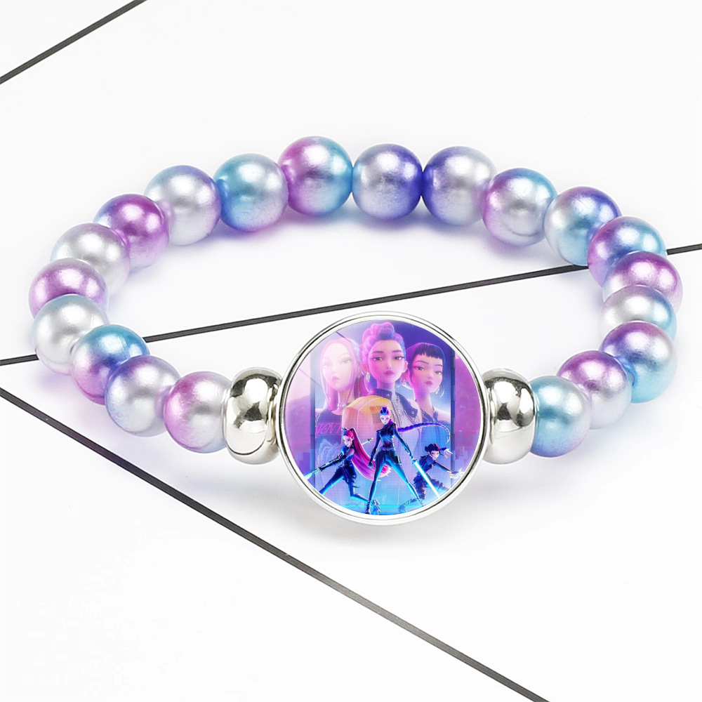 Kpop Idol Beaded Bracelet Rumi - Jewelry Making Party ulasan dan harga