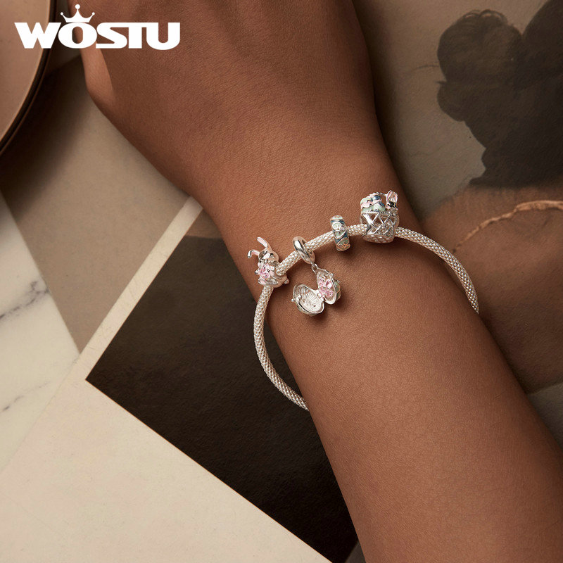 WOSTU 925 Sterling Silver Colo - Jewelry Making Material ulasan dan harga