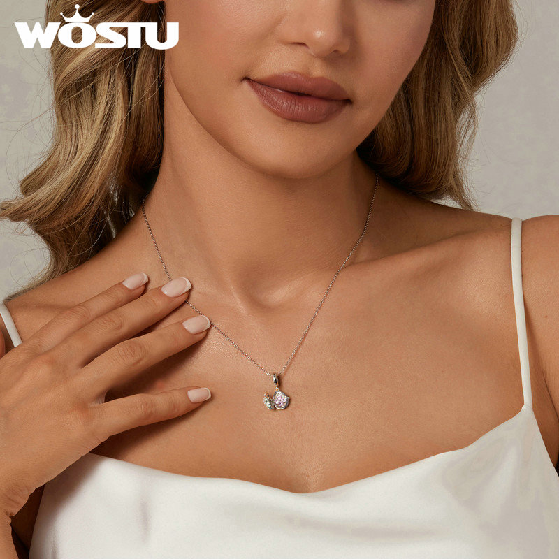 WOSTU 925 Sterling Silver Colo - Jewelry Making Material ulasan dan harga