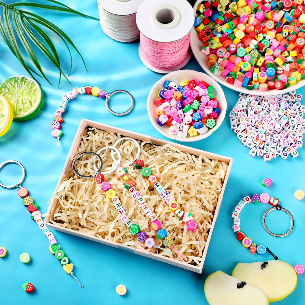 43/199/398pcs Multi-color Poly - Jewelry Making In Clay ulasan dan harga