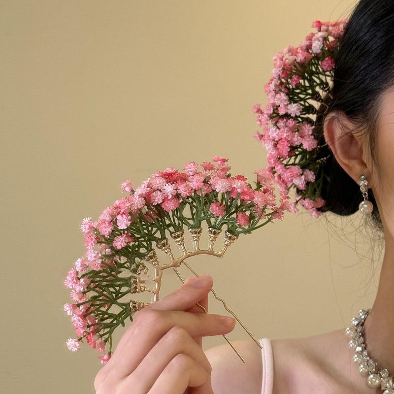 Artificial Flower Bridal Weddi - Jewelry Making Party ulasan dan harga