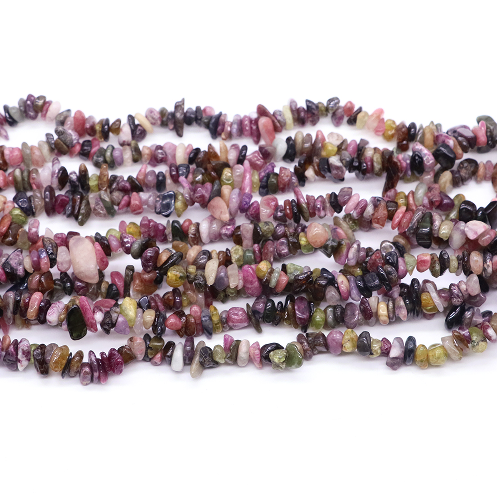 Irregular Natural Color Tourma - Jewelry Making Drill ulasan dan harga