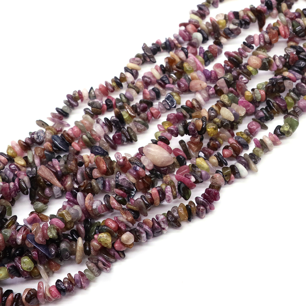 Irregular Natural Color Tourma - Jewelry Making Drill ulasan dan harga