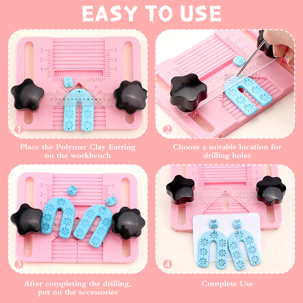 Polymer Clay Earring Drill Gui - Jewelry Making Drill ulasan dan harga