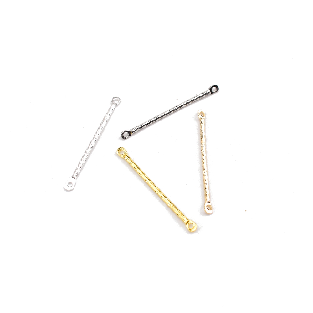 50Pcs/lot 15-30mm Double Eye S - Jewelry Making Drill ulasan dan harga