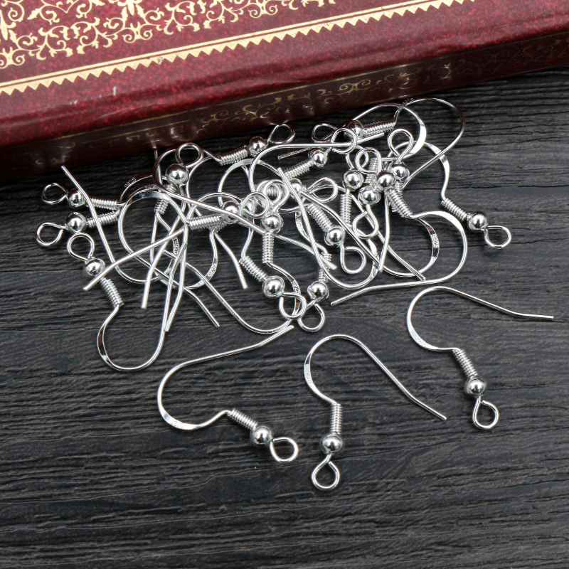 50pcs 16mm 925 Sterling Silver - Jewelry Making Material ulasan dan harga