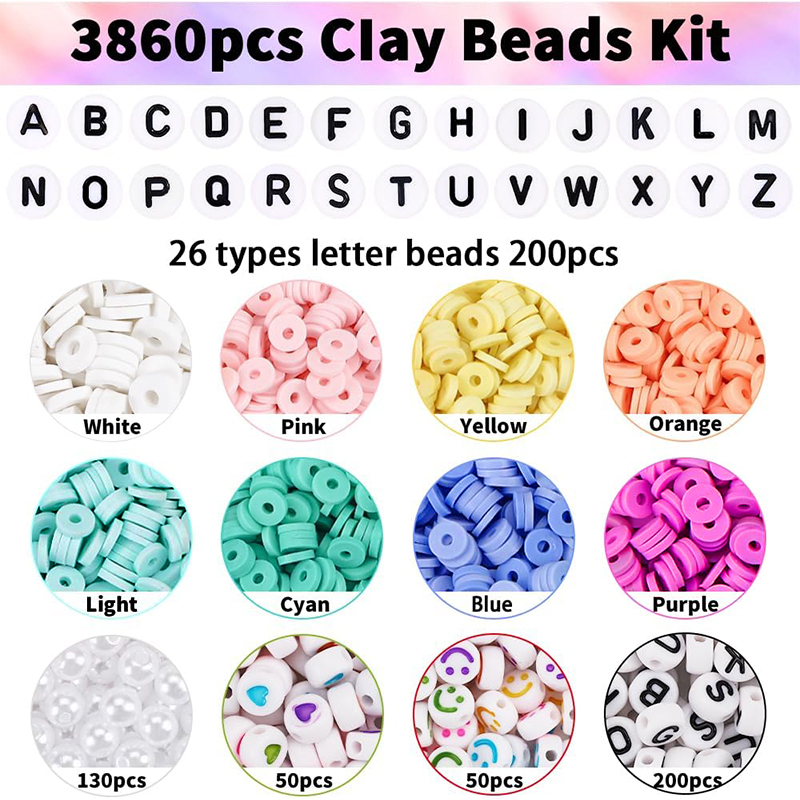 Clay Beads Bracelet Making Kit - Jewelry Making In Clay ulasan dan harga