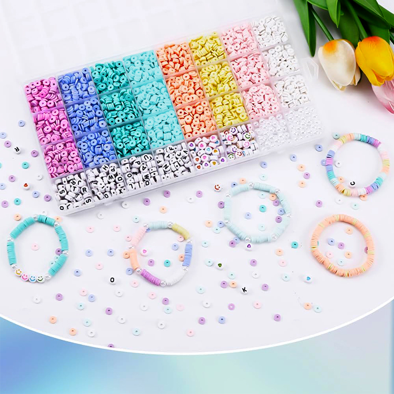 Clay Beads Bracelet Making Kit - Jewelry Making In Clay ulasan dan harga