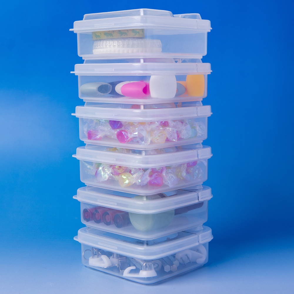 1/2/3PC Transparent plastic fl - Bead Organizer Tray ulasan dan harga