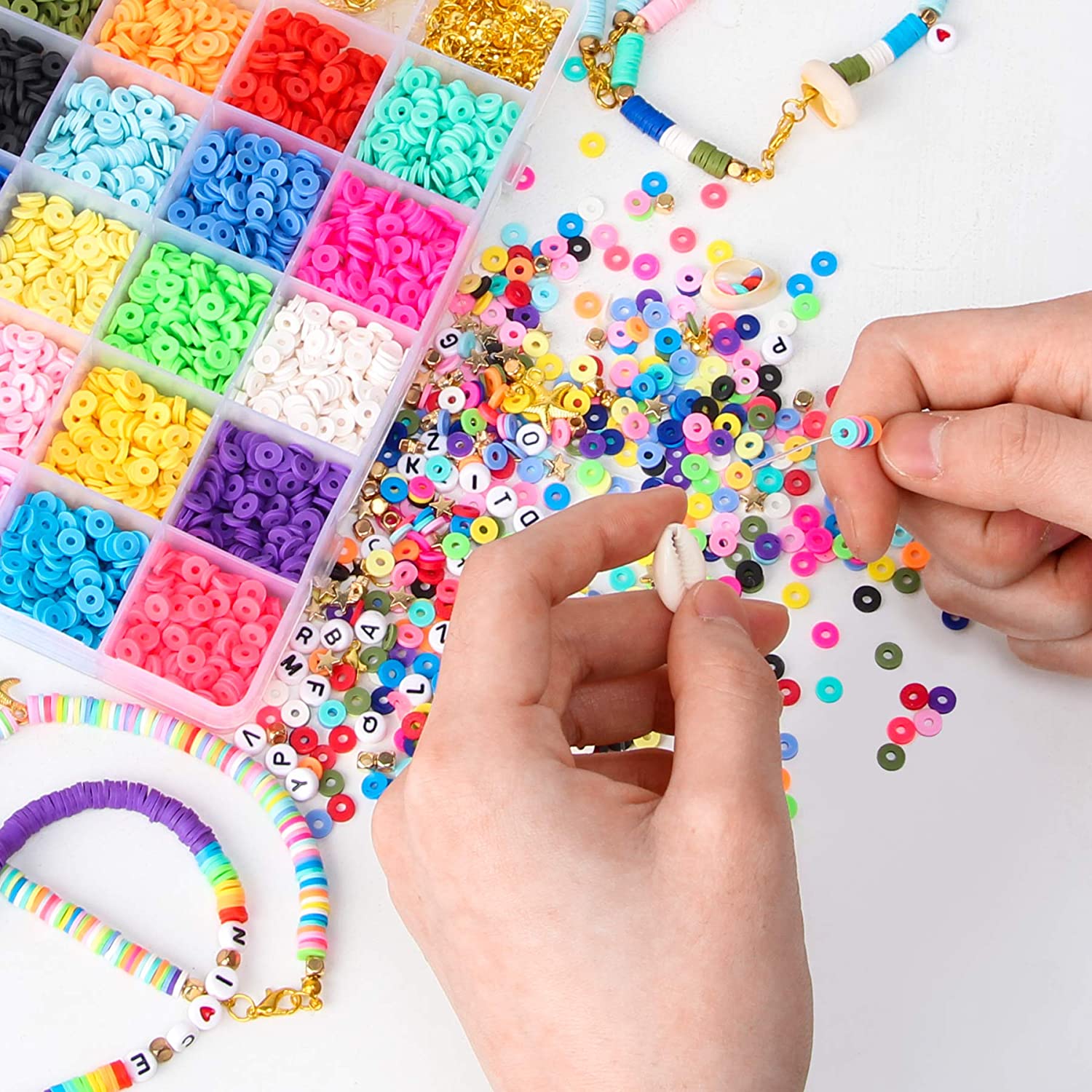 Fashion DIY Polymer Clay Beads - Jewelry Making In Clay ulasan dan harga