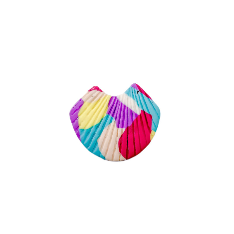 5PCS/lot Retro Color Double Ho - Jewelry Making In Clay ulasan dan harga