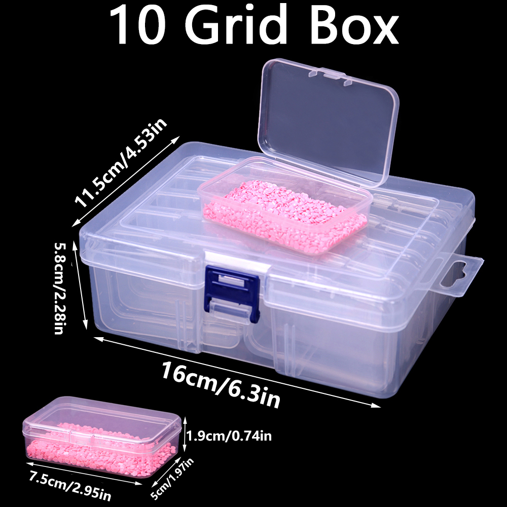 10/14/19/24/30 Bottles 5D Diam - Bead Organizer Tray ulasan dan harga