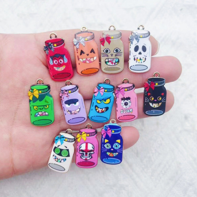 12pcs alloy printed bottle pen - Jewelry Making Party ulasan dan harga