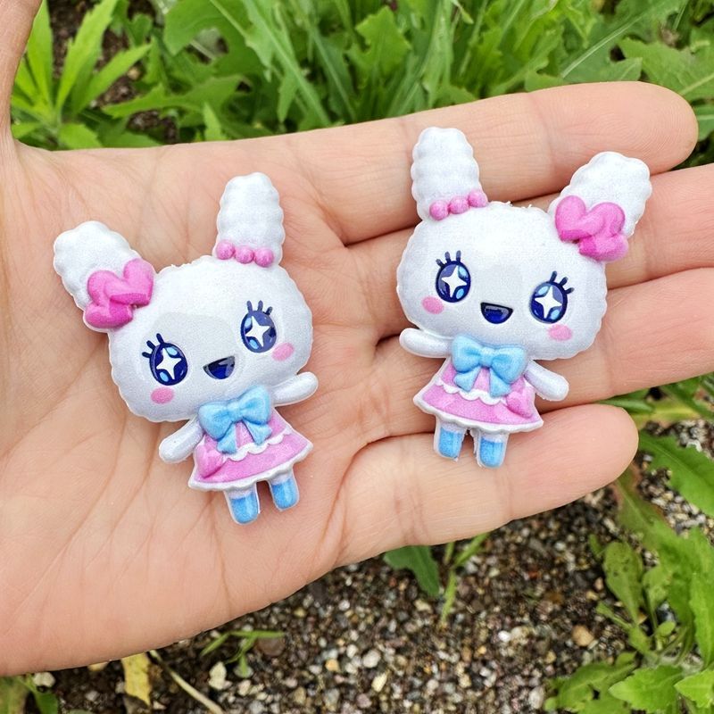45mm Cartoon Tamagotchi double - Jewelry Making Material ulasan dan harga
