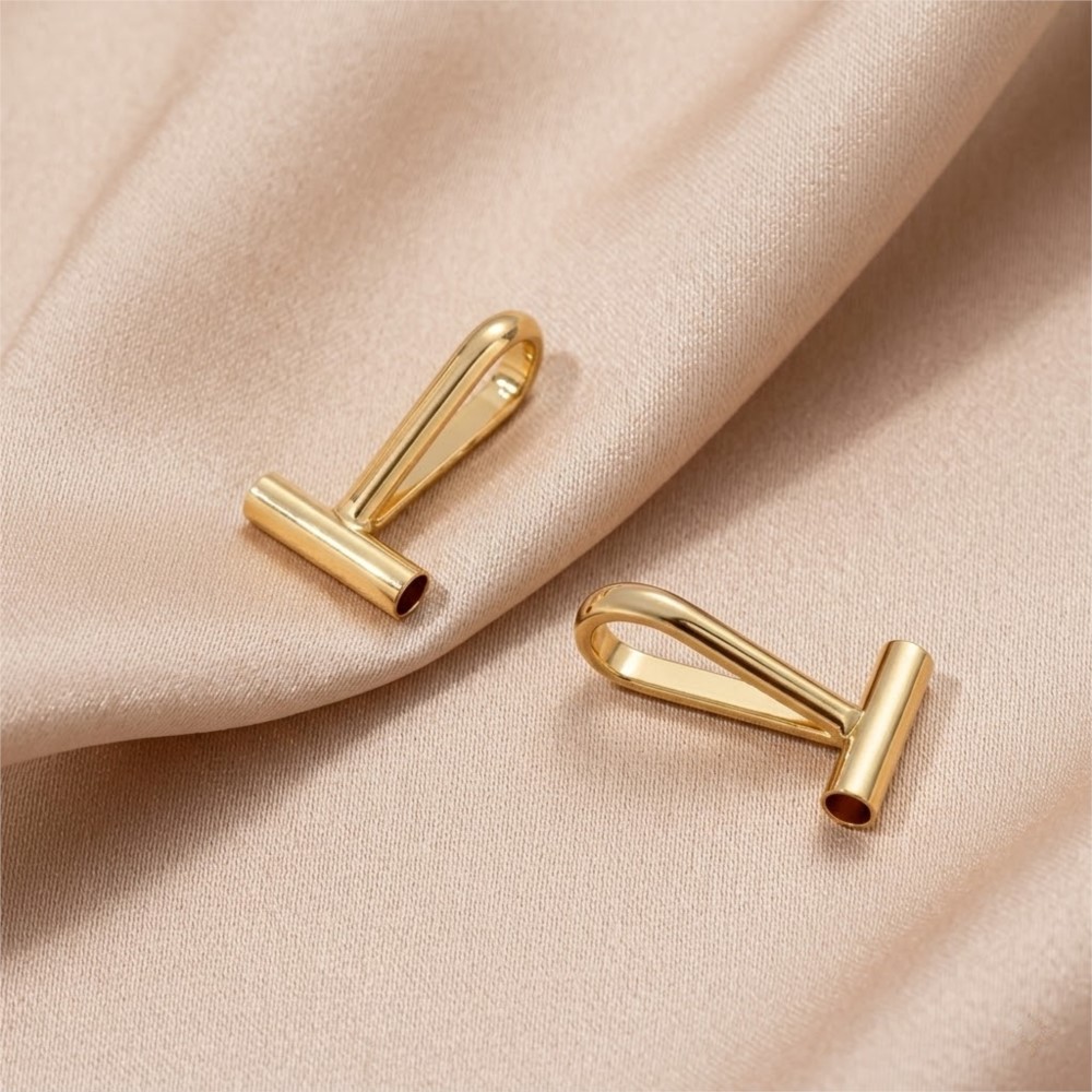 2pcs 14K Brass Vertical Pin to - Jewelry Making Pins ulasan dan harga
