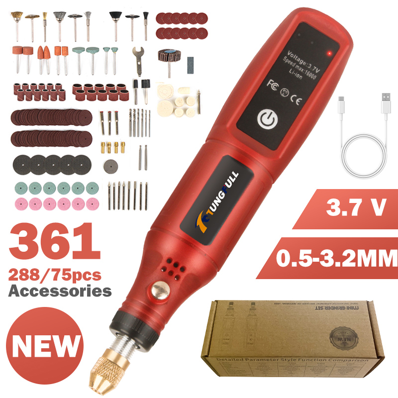 USB Rechargeable Cordless Engr - Jewelry Making Drill ulasan dan harga