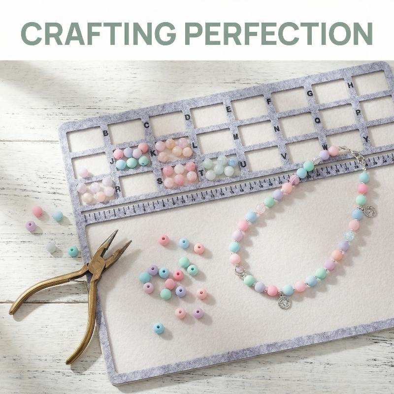 Making Felt Bead Mat with CM A - Bead Organizer Tray ulasan dan harga