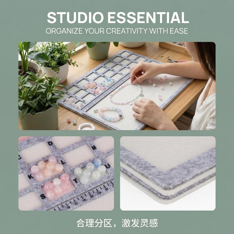 Making Felt Bead Mat with CM A - Bead Organizer Tray ulasan dan harga