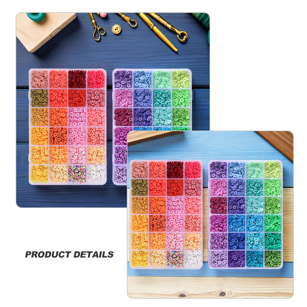 1Set Polymer Clay Beads Jewelr - Jewelry Making In Clay ulasan dan harga