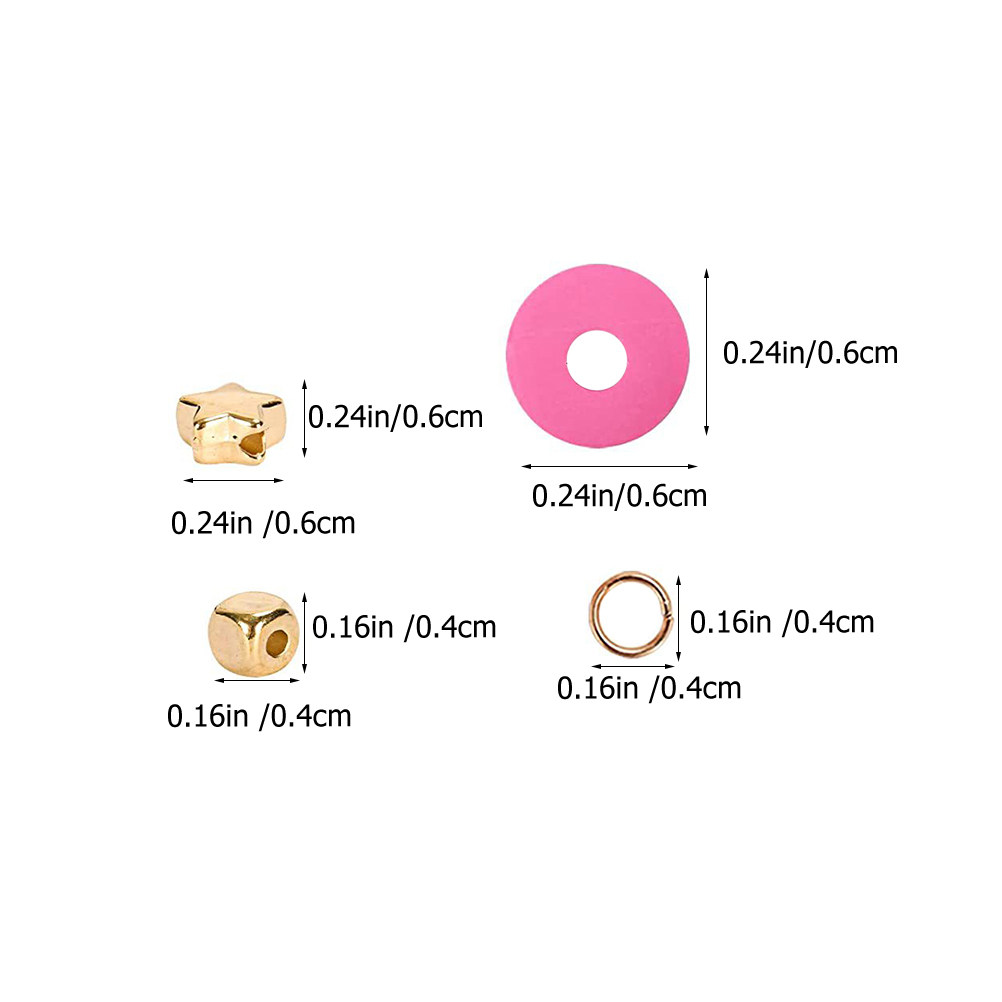 1Set Polymer Clay Beads Jewelr - Jewelry Making In Clay ulasan dan harga