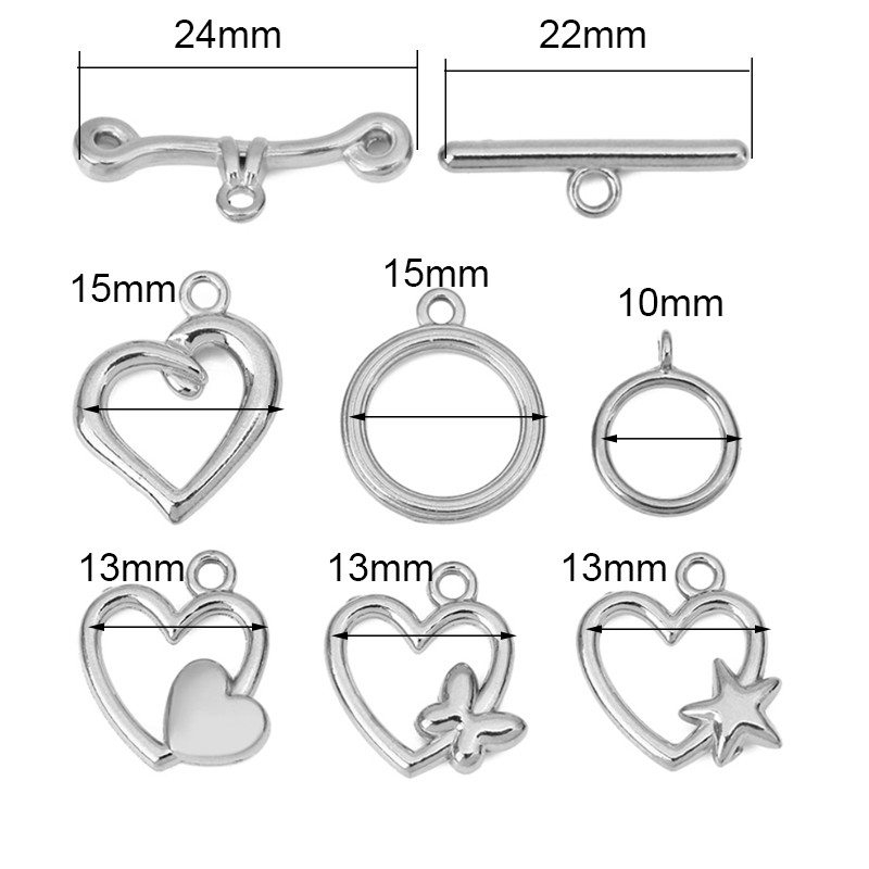 5sets PVD Never Fade Stainless - Jewelry Making Pins ulasan dan harga