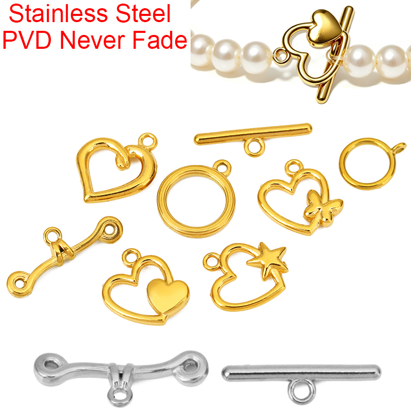 5sets PVD Never Fade Stainless - Jewelry Making Pins ulasan dan harga