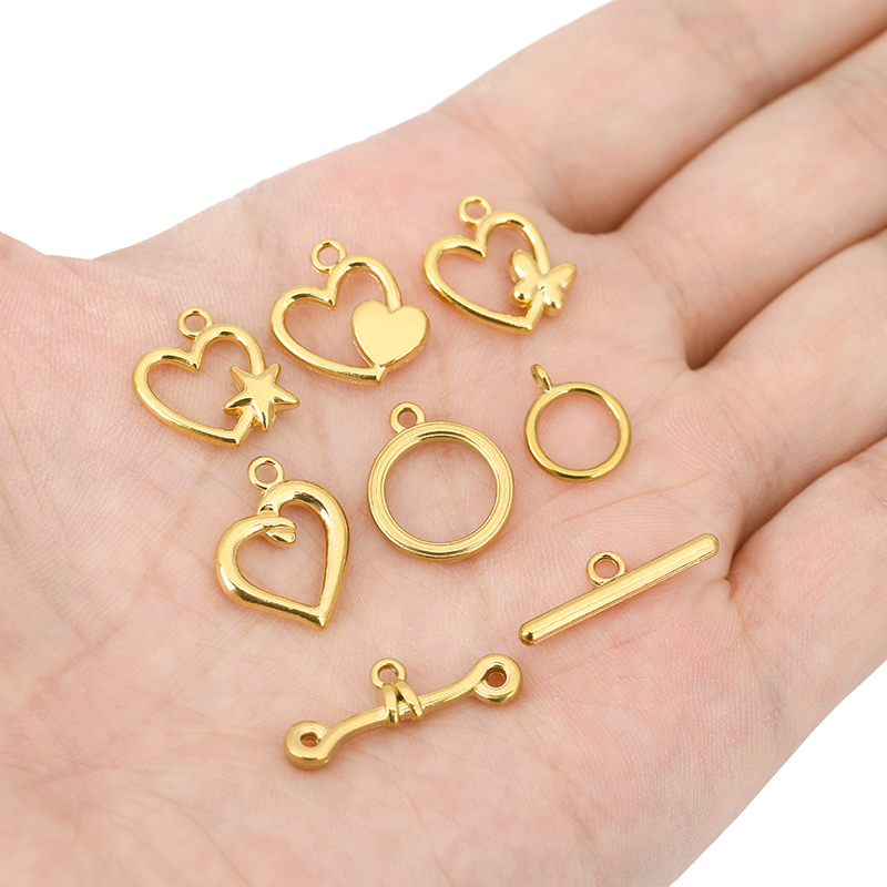 5sets PVD Never Fade Stainless - Jewelry Making Pins ulasan dan harga