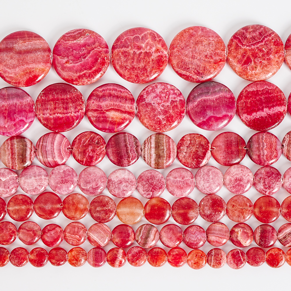Premium Red Jasper Nearly Circ - Jewelry Making Drill ulasan dan harga