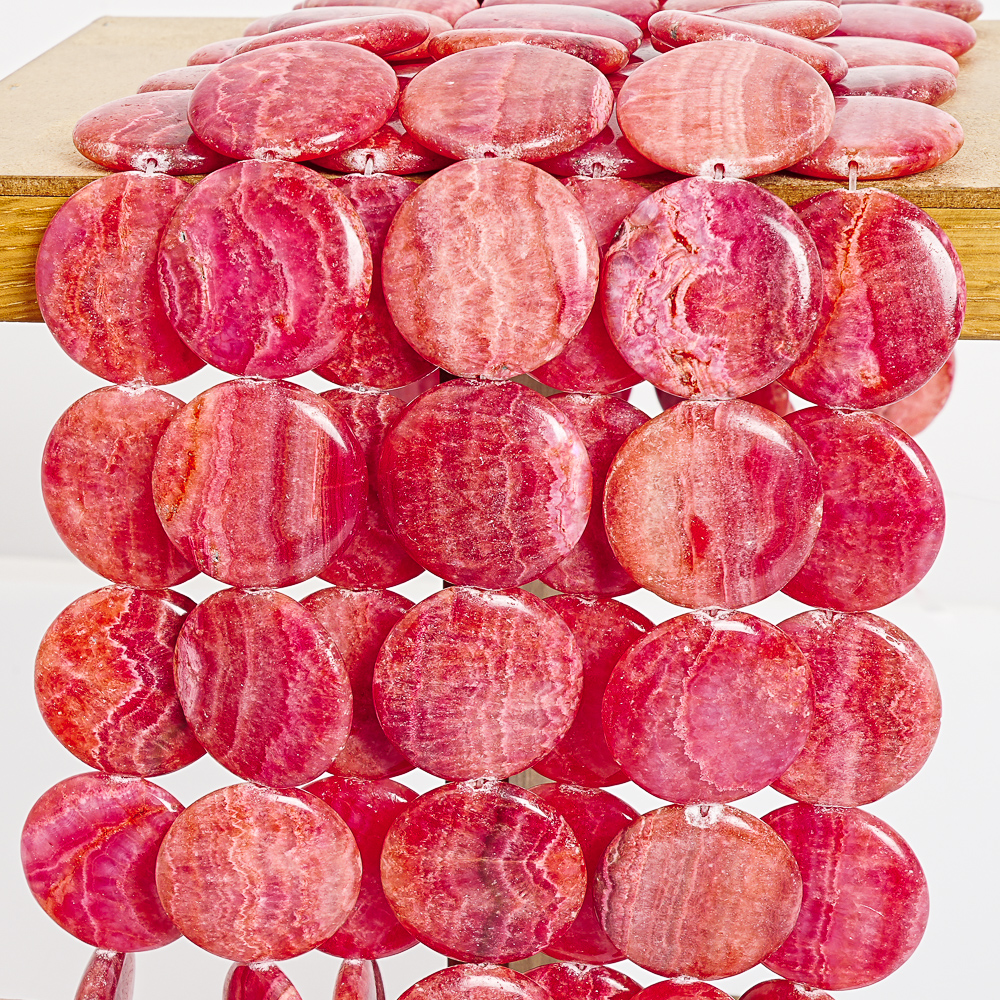 Premium Red Jasper Nearly Circ - Jewelry Making Drill ulasan dan harga