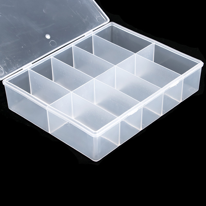 10 Grids Empty Clear Storage B - Bead Organizer Tray ulasan dan harga